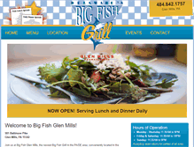 Tablet Screenshot of bigfishglenmills.com